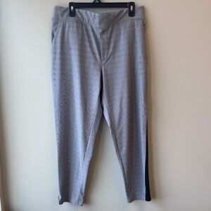Athleta Brooklyn Ankle Black and White Pants